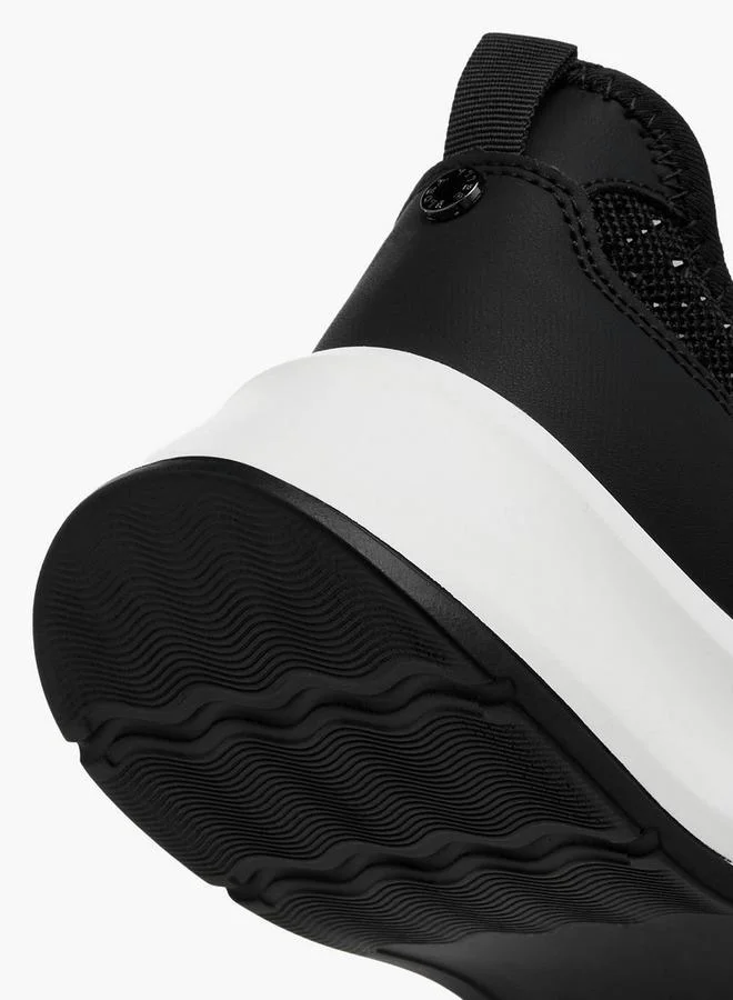 Flora Bella By Shoexpress BLACK Flora Bella Women Embellished Sneakers for Women | Best Price UAE