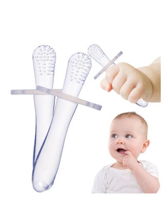 2 Pack Silicone Baby Teether, Baby Teething Toys Suitable for Babies from 3 Months Old - pzsku/Z3DF6188FA6CF5A8E90DDZ/45/_/1721461943/11fc35c7-399f-4fb6-b43a-aa09ba90f4ee