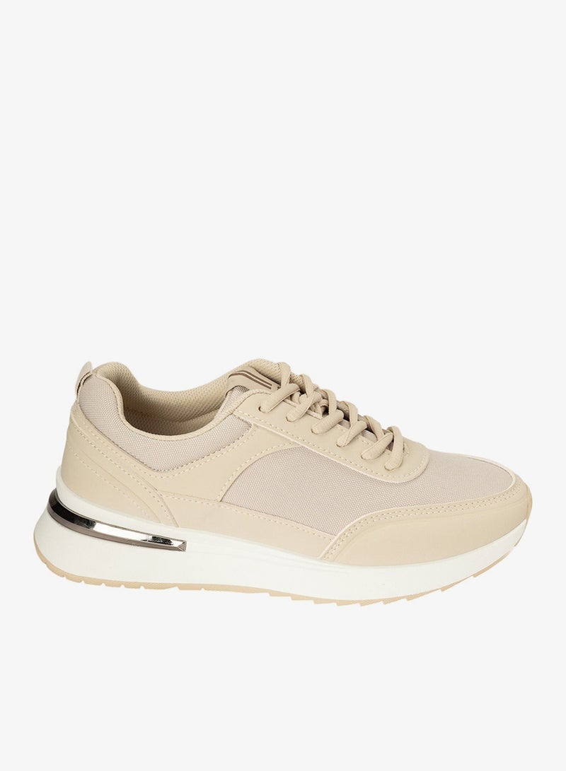 Bata Chunky Sole Lace-Up Sneakers - Image 1