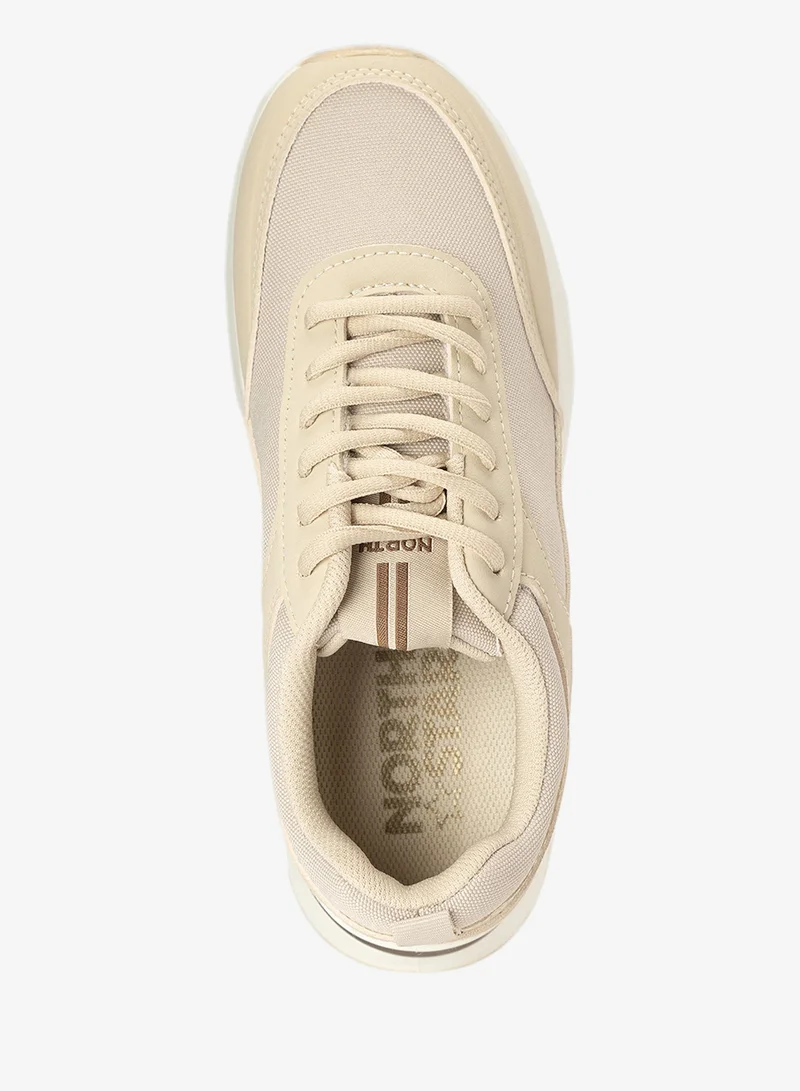 Bata  Chunky Sole Lace-Up Sneakers for Women | Best Price UAE