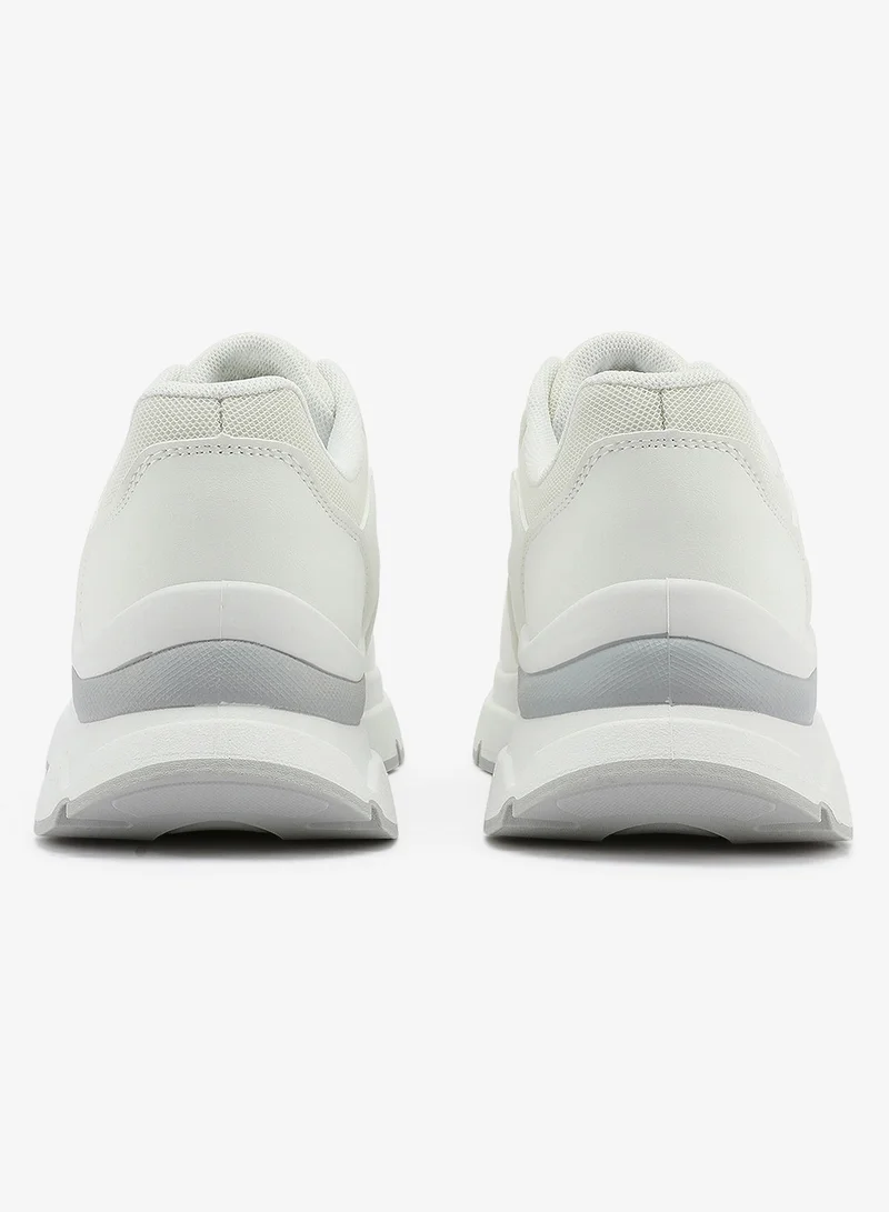 U.S. Polo Assn. white Women's White Low-Top Sneakers - Lightweight Shoes & Trendy Design Shoes for Everyday Wear for Women | Best Price UAE