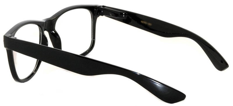 OWL Online-Welcome OWL - Non Prescription Glasses Clear Lens Black Frame - UV Protection (2 Pack) - Image 3