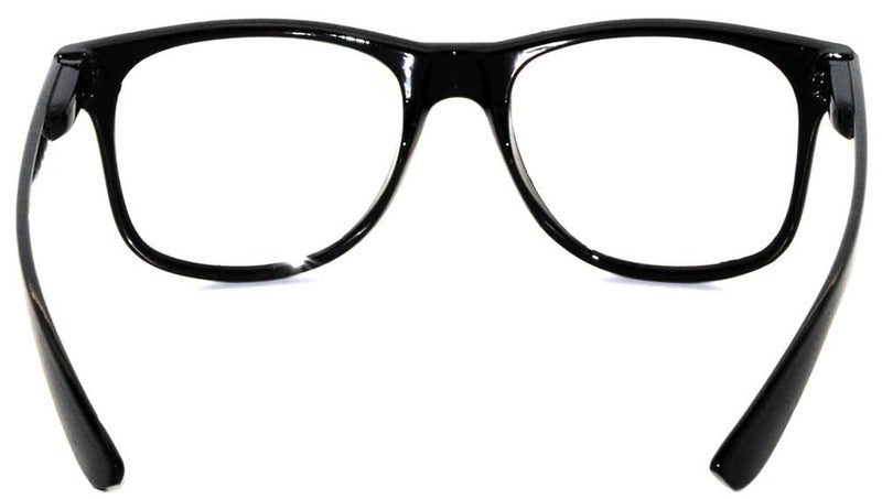 OWL Online-Welcome OWL - Non Prescription Glasses Clear Lens Black Frame - UV Protection (2 Pack) - Image 4
