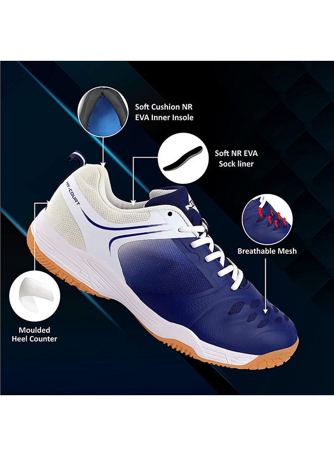 Nivia HY-Court 2.0 Badminton Shoes | For Mens and Boys | Non-Marking Shoe | Court Shoe | For Badminton, Squash, Tennis Players | 5 UK / 6 US / 39 EU - Image 2