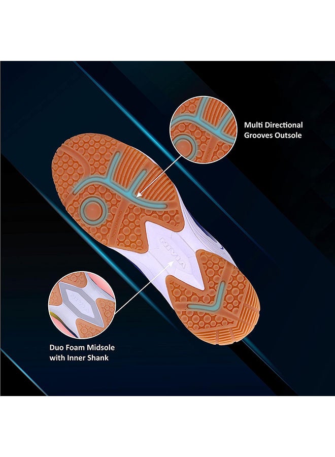 Nivia HY-Court 2.0 Badminton Shoes | For Mens and Boys | Non-Marking Shoe | Court Shoe | For Badminton, Squash, Tennis Players | 5 UK / 6 US / 39 EU - Image 3