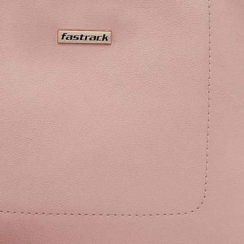 fastrack Pastel Satchel Bag for Women | Sleek Faux Leather Handbag with Spacious Interior, Internal Pockets & Detachable Strap | Stylish Everyday Carry for Work, Brunch & College - Image 2