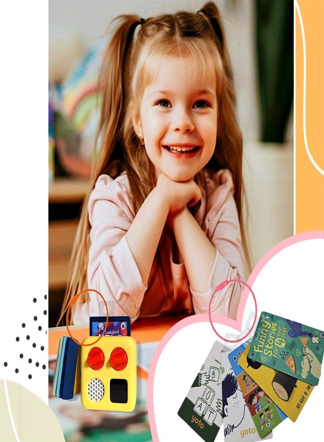 CUBACO 300PCS Yoto Card Holder Self Adhesive Tabs with 15 Ring Loops, Card Holder for Kids Travel Ring Yoto Accessories Heavy Duty Card Organizer Storage - Image 2