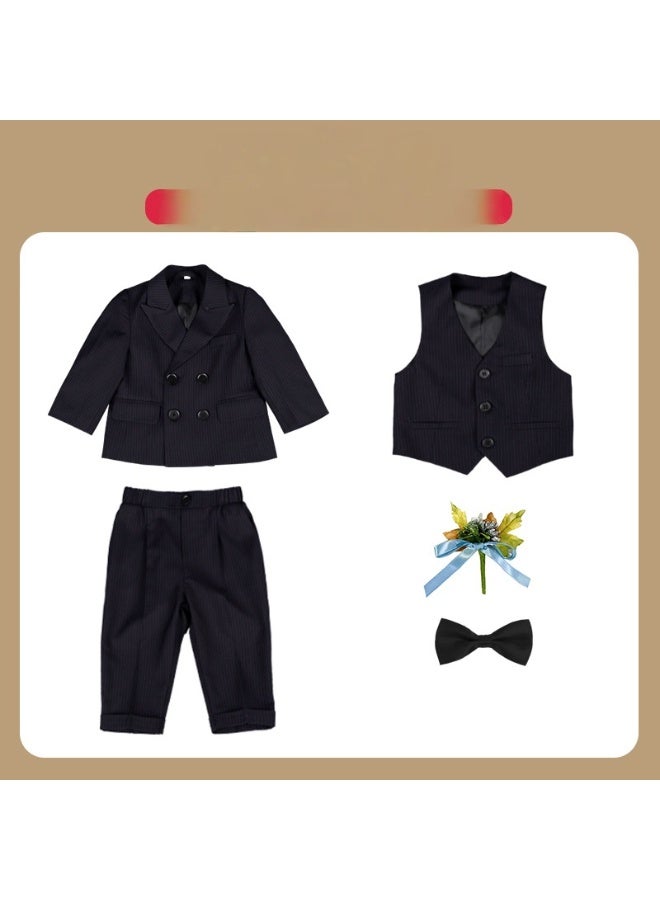 Shougu New Handsome Children's Dress And Boys' Suit Set  - Image 1