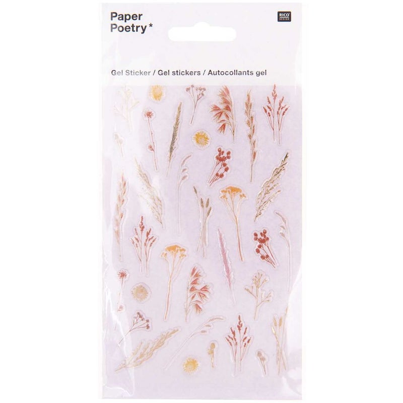 RICO DESIGN Gel Stickers - Transformation Grasses