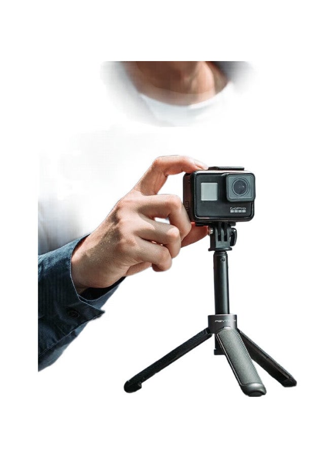 PGYTECH Tripod Selfie Stick For Osmo Action5Pro/4/Photo Stand Extension Pole, Gopro11 Hero10/9 Pocket2 Action Camera Accessory, Desktop Tripod - Image 1