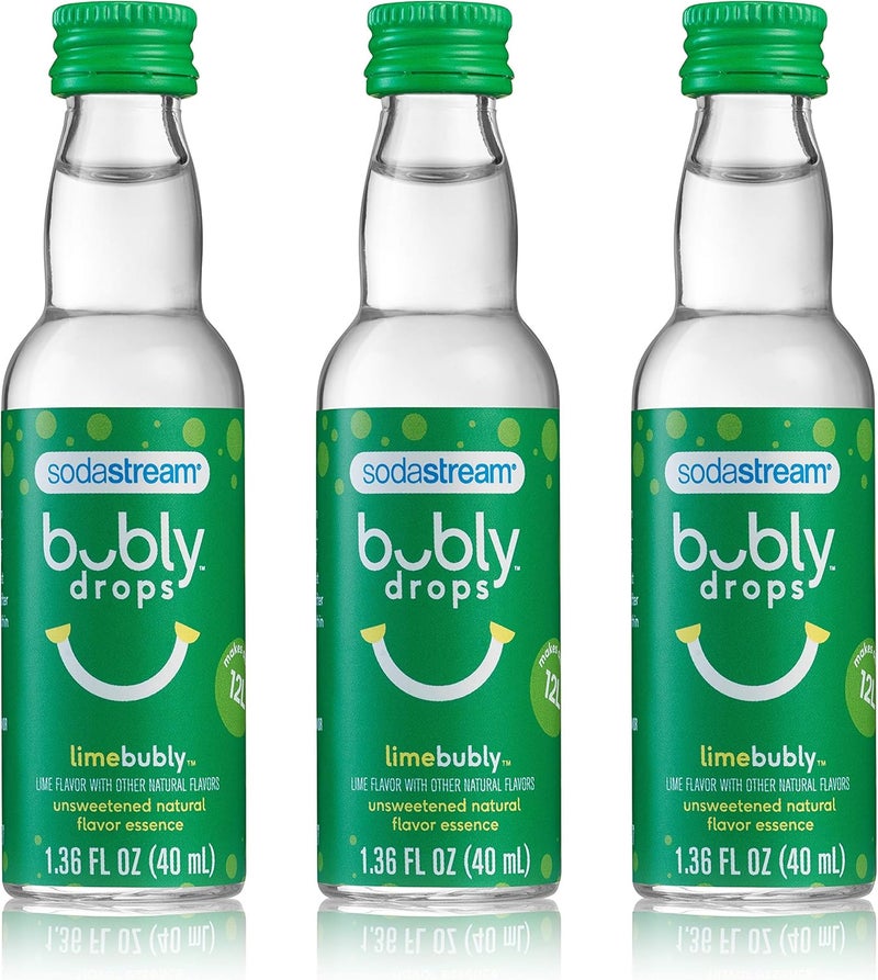 SodaStream قطرات سودا ستريم بوبلي - نكهة الليمون (عبوة من 3)  - Image 1