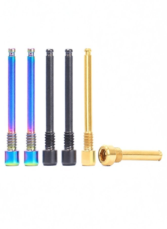 ريسك مسامير فرامل قرصية هيدروليكية للدراجات من سبائك التيتانيوم فائقة الخفة (قطعتان) من RISK - Image 4