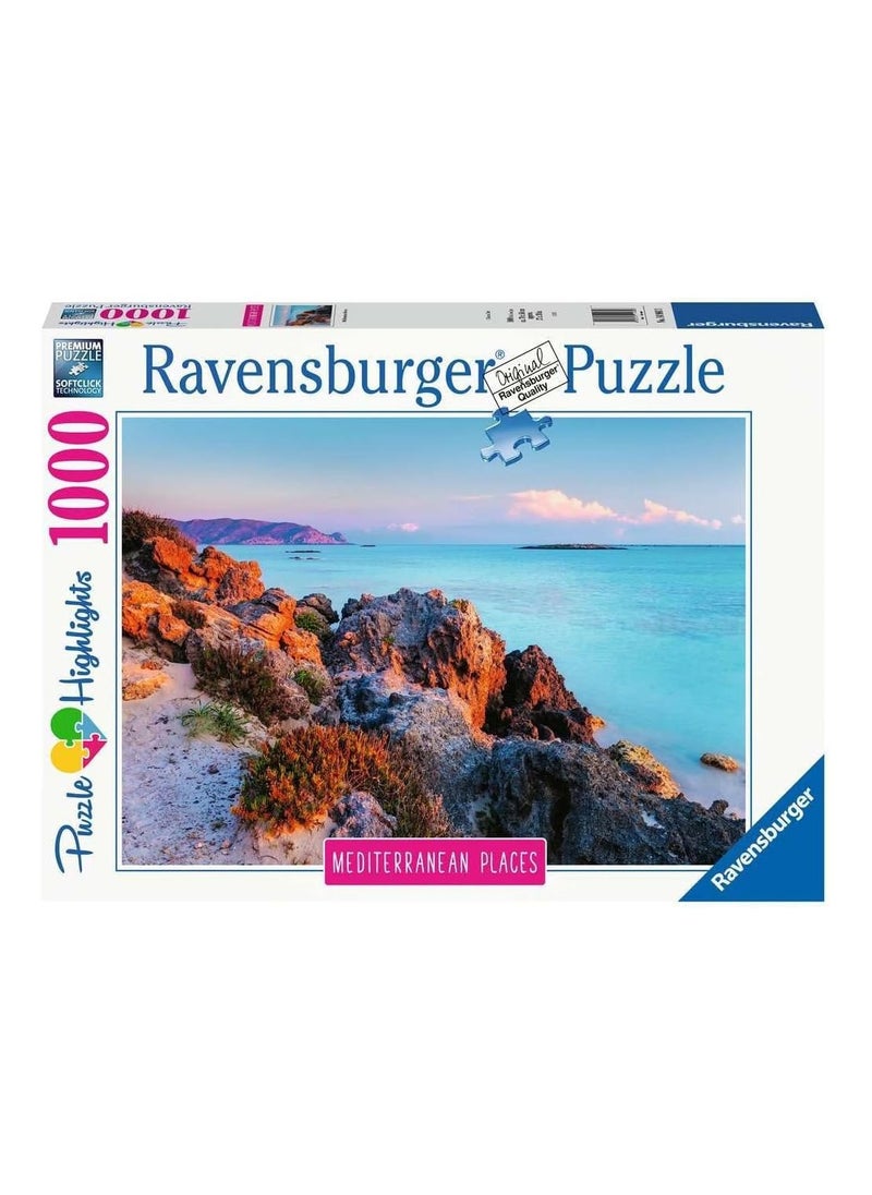 Ravensburger Ravensburger Mediterranean Greece Puzzle - 1000pcs - No:14980  - Image 1
