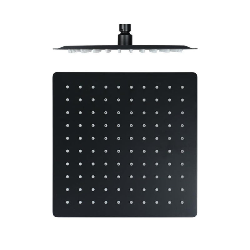 Burial Shower Pan – Heavy Stainless Steel 1mm Thick – Rust Proof – Hidden Shower Set in Multiple Colors and Designs – Strong Water Pressure (Pan 30x30 Square Black) - Image 3