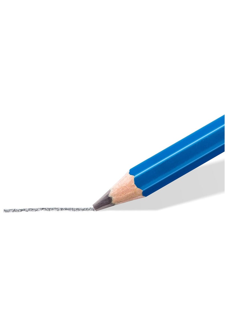STAEDTLER أقلام رسم وتخطيط لوموجراف جرافيت مكونة من 12 قطعة  - Image 5