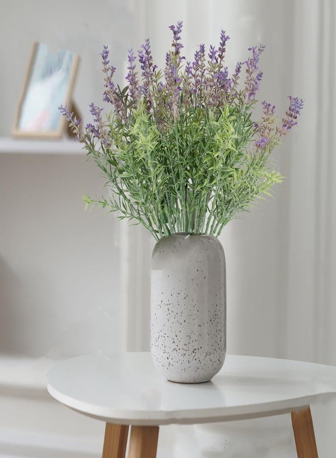 Coreland 24PCS Lifelike Artificial Lavender Flowers, Fake Lavender Plants Shrubs for Wedding Bouquets, Realistic Faux Flowers UV Resistant for Indoor Outdoor Home & Garden Greenery Decor - Image 5
