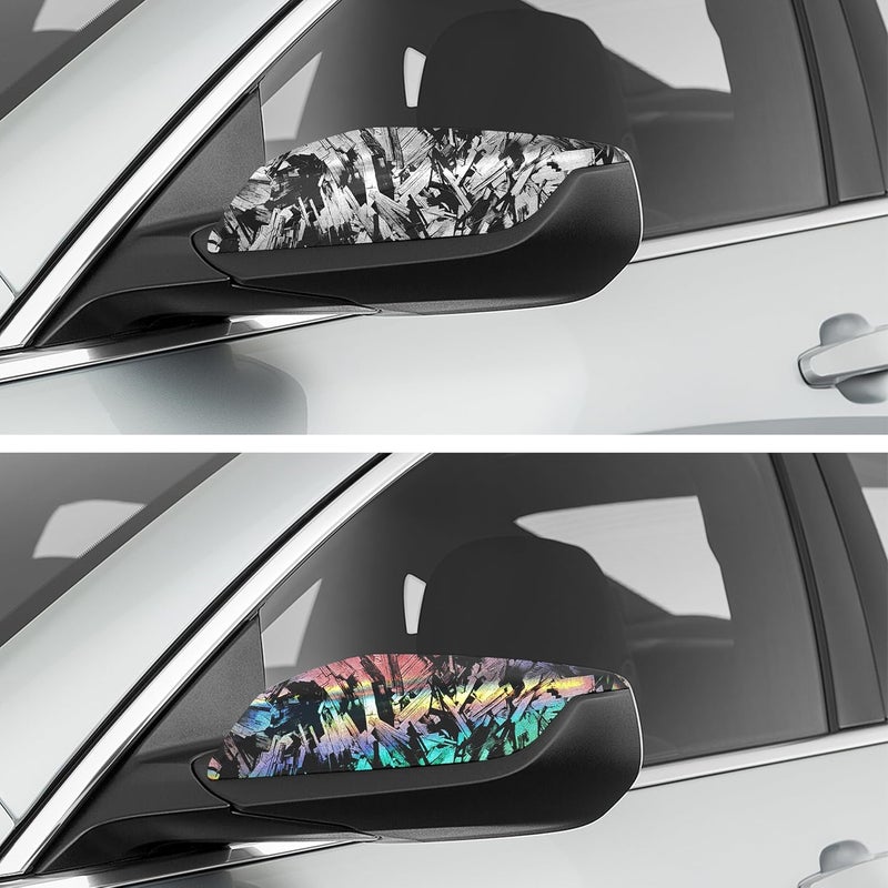 Dimeani fit for Chevrolet Malibu Side Mirror Cover, fit for 2016 2017 2018 2019 2020 2021 2022 2023 2024 2025 Chevy Malibu Passenger Driver Side Carbon Fibre Pattern Replace 84026842 84026841 - Image 3