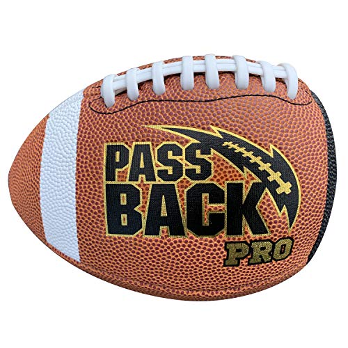 Passback Pro Composite Football, Ages 14+, High School Training Football, (Ships Deflated) - Image 1