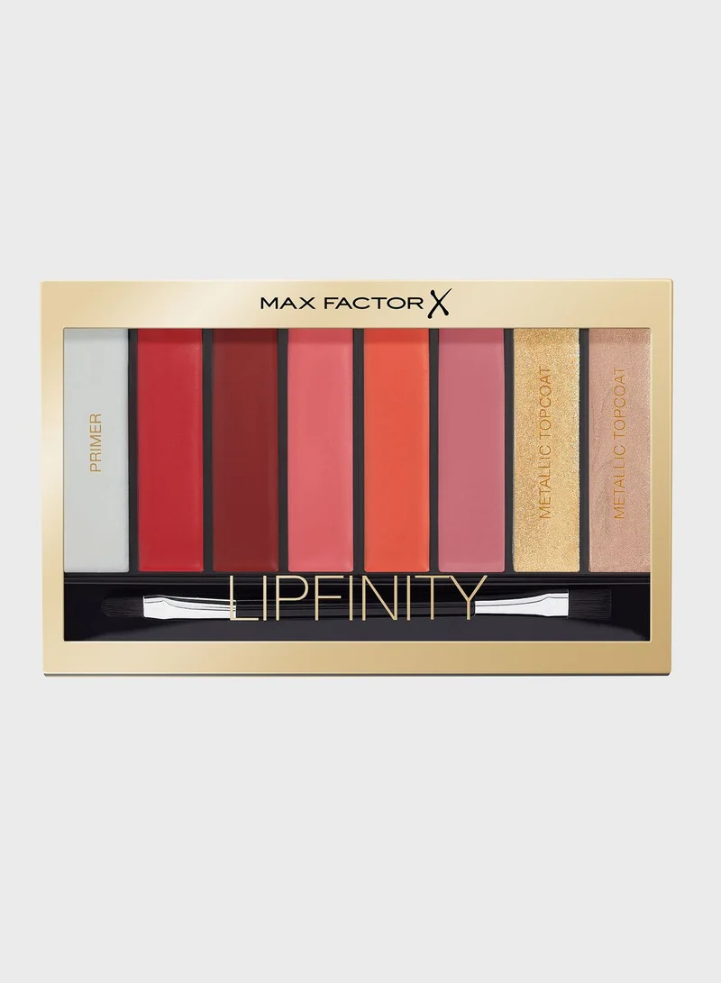 Max Factor Max Factor Lipfinity Designer Palette – 04 – Reds, 12g