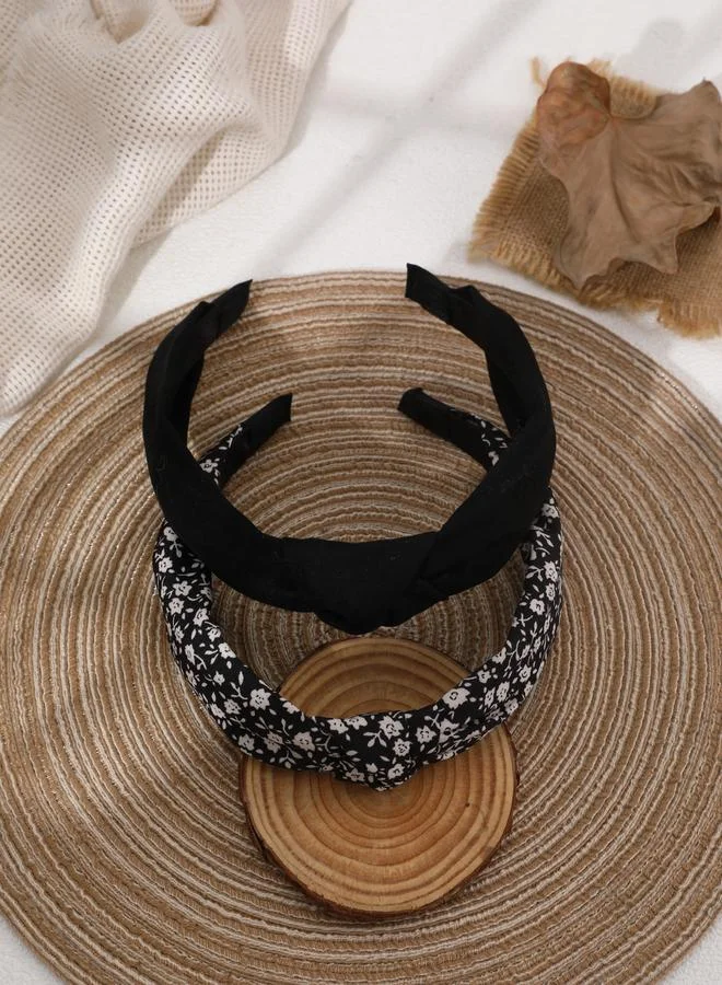 تايك تو طقم من قطعتين - عصابة رأس ملتفة