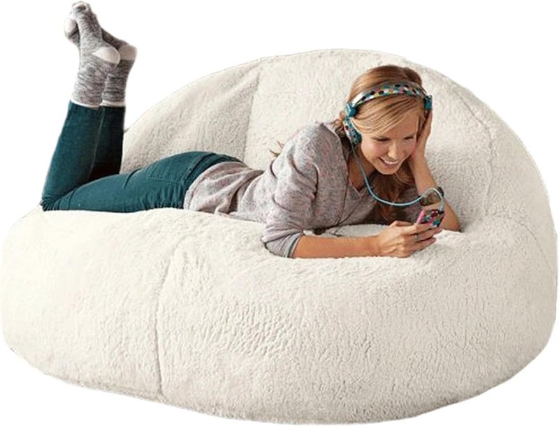 Comfynest New Bean Bag Sofa Bed - Filling Stuffed Giant Bean Bag Stool Relax Lounge Chair Tatami Futon Floor Seating Furniture (Large) - Image 3