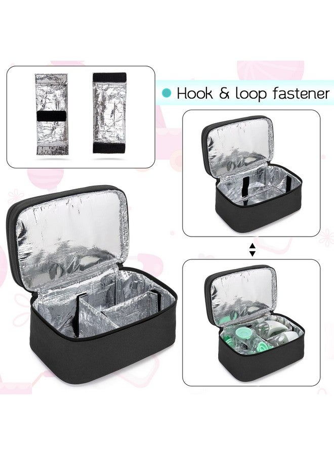 BAFASO Wearable Breast Pump Bag Compatible With Momcozy S12 Pro Willow And Elvie Breast Pump Carrying Case For Wearable Breast Pump And Extra Parts Black - Image 4