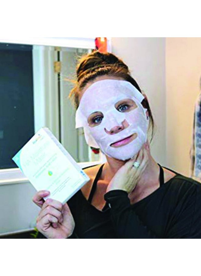 Hyalogic Hyaluronic Acid & Aloe Moisturizing Face Mask - Hydrating & Radiance Boosting Sheet Mask For Women - Vegan, Gluten-Free, Cruelty-Free Facial Treatment - Pack Of 4 Pre-Moistened Face Masks  - Image 1