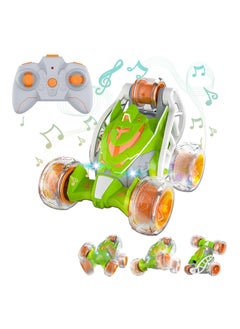 YelaJoy Remote Control Car, RC Stunt Car 360° Rolling Twister with Lights Music, Spray Steam RC Car Toy, Rechargeable Remote Control Car for 4 5 6 7 8-12 Year Old Boys and Girls  - Image 1