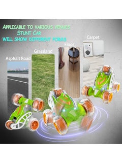 YelaJoy Remote Control Car, RC Stunt Car 360° Rolling Twister with Lights Music, Spray Steam RC Car Toy, Rechargeable Remote Control Car for 4 5 6 7 8-12 Year Old Boys and Girls  - Image 4