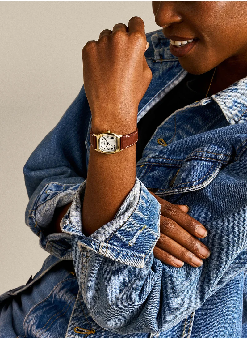 FOSSIL Harlow Leather Strap Analog Watch