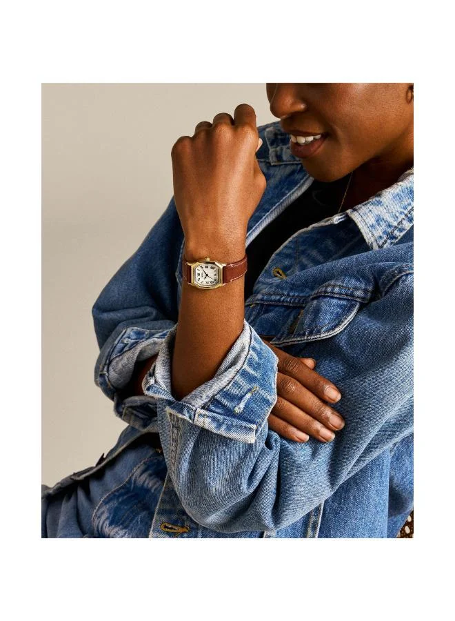 Fossil Harlow Leather Strap Analog Watch