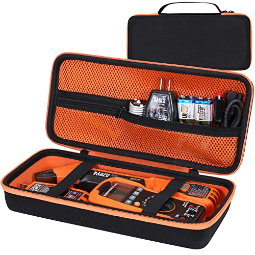 khanka Hard Case Replacement for Klein Tools ET310 AC Circuit Breaker 69149P Electrical Test Kit Digital Multimeter 80016 Circuit Breaker Finder Tool Kit, Home Tester Kit Bag Storage Organizer - Image 1