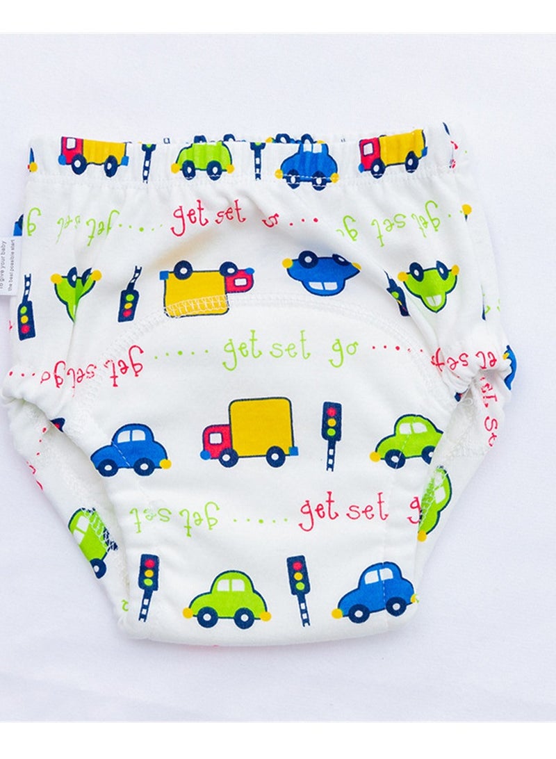 Loquat Squality Baby Training Washable Cut-Out Breathable Diaper Pants