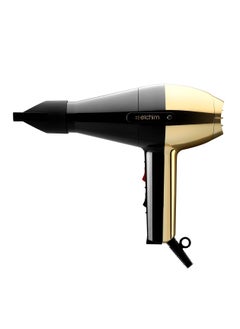 ELCHIM Hand Mod 2001 Hair Dryer - Black & Gold 