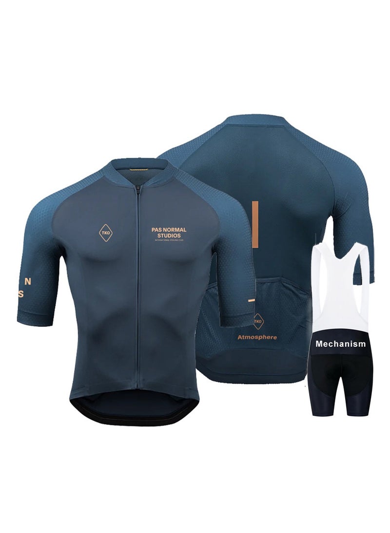 KUYING Summer Short Sleeved Cycling Suit Set - Image 1