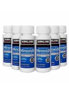 Kirkland 6 Bottles of 60ml Ultra - Strong 5% Minoxidil Hair Regrowth Treatment Set: Hassle - Free Hair Growth, Cost - effective Choice  - Image 2