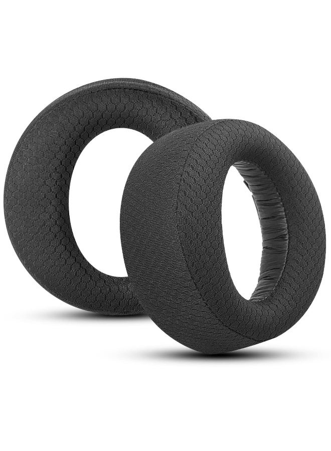 وسادات أذن سماعات الرأس 1 زوج لجهاز سوني بلاي ستيشن PS5 Pulse Elite سماعة رأس لاسلكية عازلة للضوضاء غطاء وسادة الأذن بديل (قماش شبكي قابل للتنفس) - Image 1