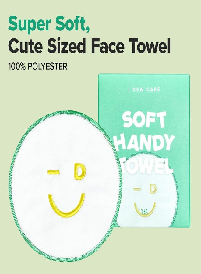 I DEW CARE - Soft Handy Towel | Fast Absorbent, for Hand and Face, Travel Size, Toiletries, Quick Dry, Facial Skincare Washcloth, Reusable Face Pads, Washable Microfiber, 1 CT - Image 2