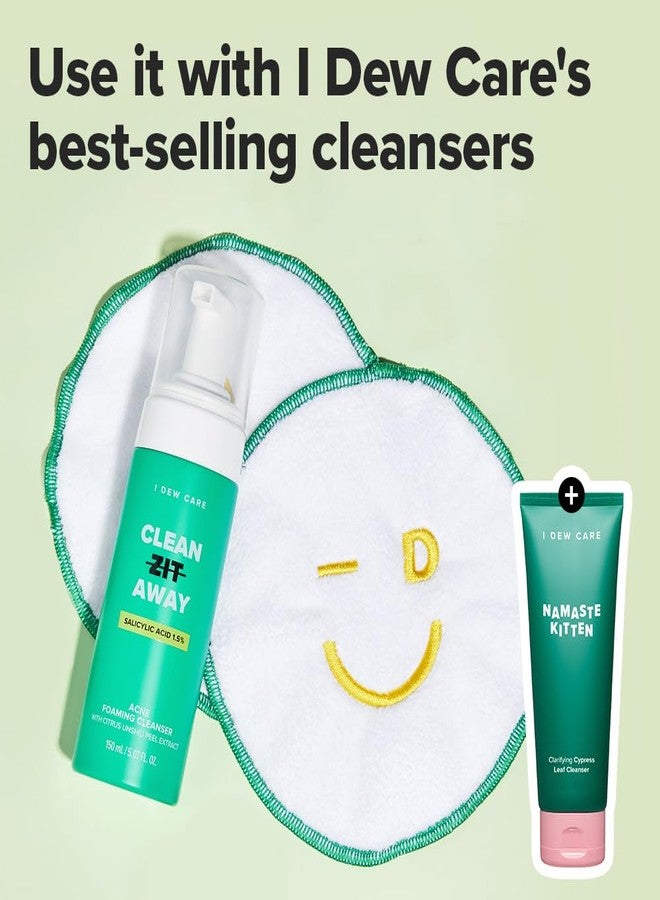 I DEW CARE - Soft Handy Towel | Fast Absorbent, for Hand and Face, Travel Size, Toiletries, Quick Dry, Facial Skincare Washcloth, Reusable Face Pads, Washable Microfiber, 1 CT - Image 5