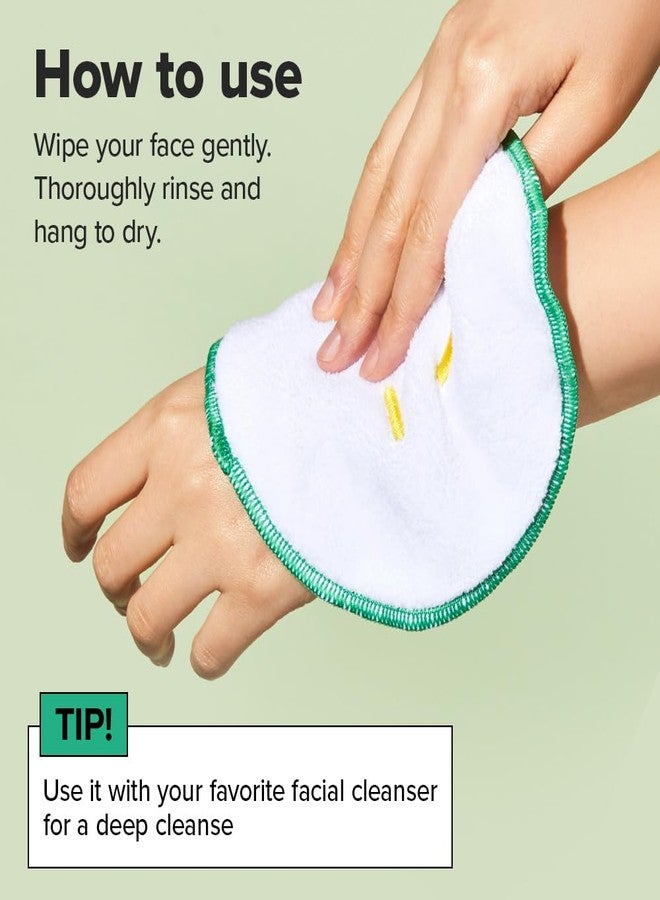 I DEW CARE - Soft Handy Towel | Fast Absorbent, for Hand and Face, Travel Size, Toiletries, Quick Dry, Facial Skincare Washcloth, Reusable Face Pads, Washable Microfiber, 1 CT - Image 4