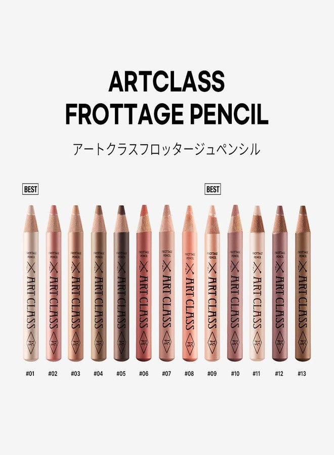 Too cool for school Art Class Protage Pencil #12 Mauve On 0.04 oz (1.1 g) Art Class Frottage Pencil #12 Mauve On 0.04 oz (1.1 g) - Image 2