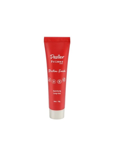 Pristine Finish Primer Mini 10G Smoothens Pores Mattifying Transferproof Parabenfree Enriched With Aloe Centella And Vitamin E Vegan & Crueltyfree