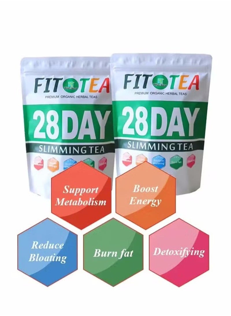 Wins Town Detox Tummy Tea Bags 28 Days, Weight Loss Slimming Tea, Slimming Diet Herbal Tea 28 sachet  - Image 4