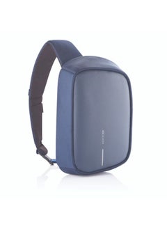 XD DESIGN Bobby Sling Anti-Theft Backpack - Tablet Travel Bag, Hidden Zipper, Cut Resistant, RFID Protected Pocket, w/ USB charging port, Multi Compartments & Water Repellant - Blue  - Image 1