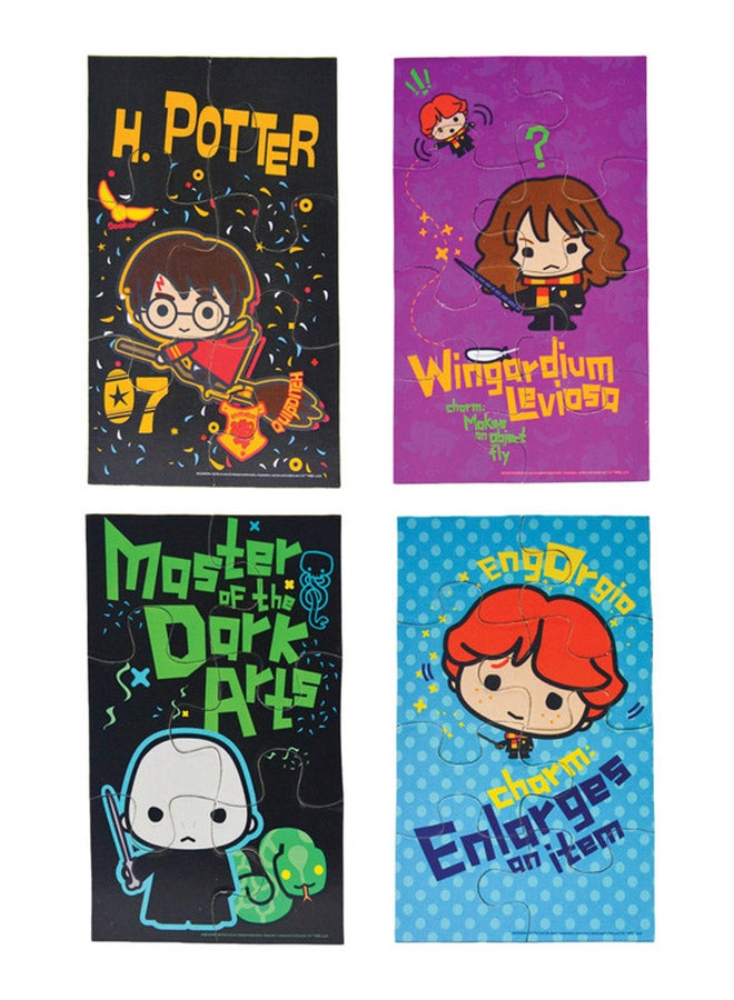 Warner Bros Harry Potter Wizarding World Wounders 4 In 1 Puzzles 3 Years And Above  - Image 1