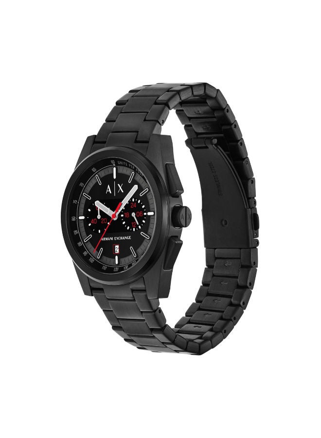 سعر ومواصفات ارماني اكسشينج Men Stainless Steel Chronograph Wrist Watch AX2864 (N70338678V) على Noon EG