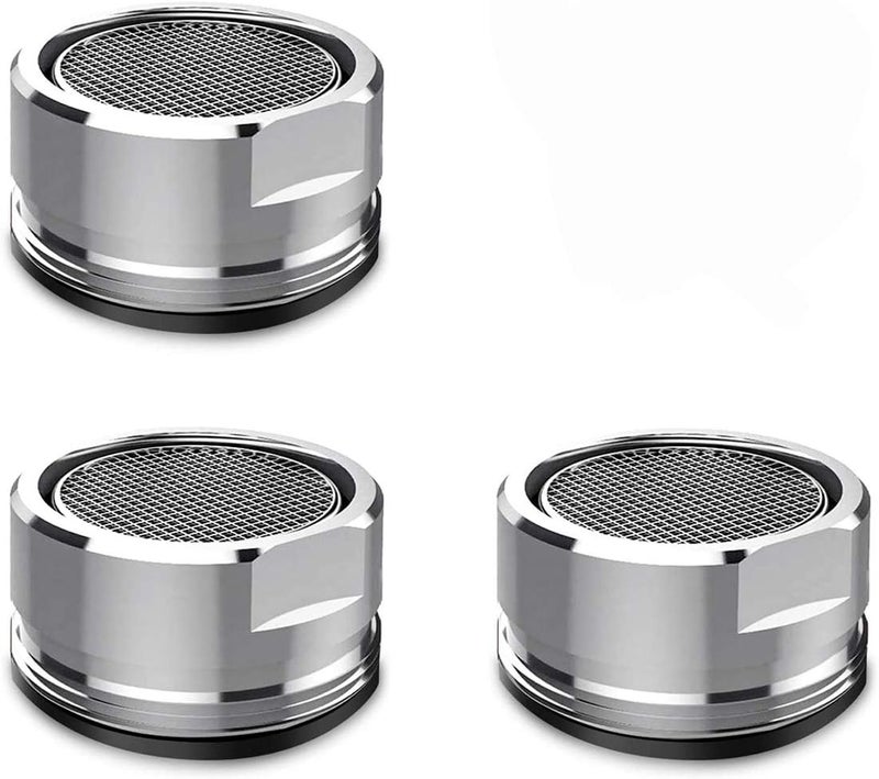 SHOWAY Kitchen Tap Head Water-Saving 3 Pack Adjustable Swivel Faucet Tap Aerator, Filter Faucet Sprayer Head Extension Effective Devicefor Bathroom Kitchen Sink Spray Tap Attachment - Image 1