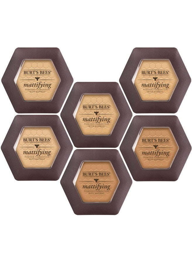 بيرتس بيز بودرة أساس مطفية من Burt's Bees، طبيعية 100%، لون رملي، 0.3 أونصة، قد تختلف العبوة - Image 2