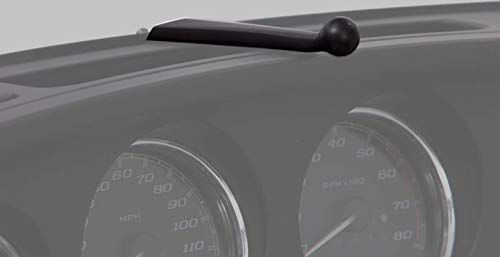 Ciro 50116 Black Accessory Fairing Mount for 1996-2013 Harley-Davidson FLH Touring Models - Image 2