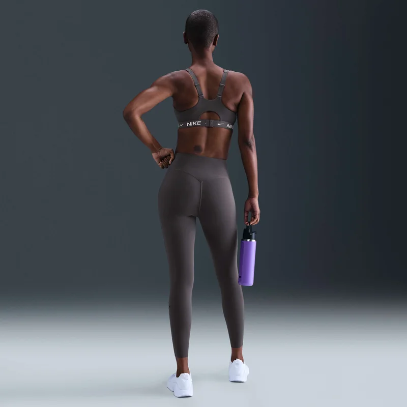 Nike taupe Women's Universa Medium-Support 7/8 Training Leggings for Women | Best Price UAE